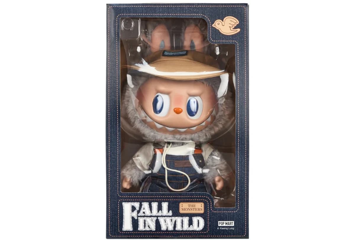 POP MART THE MONSTERS Fall in Wild Series Vinyl Plush Doll - 2