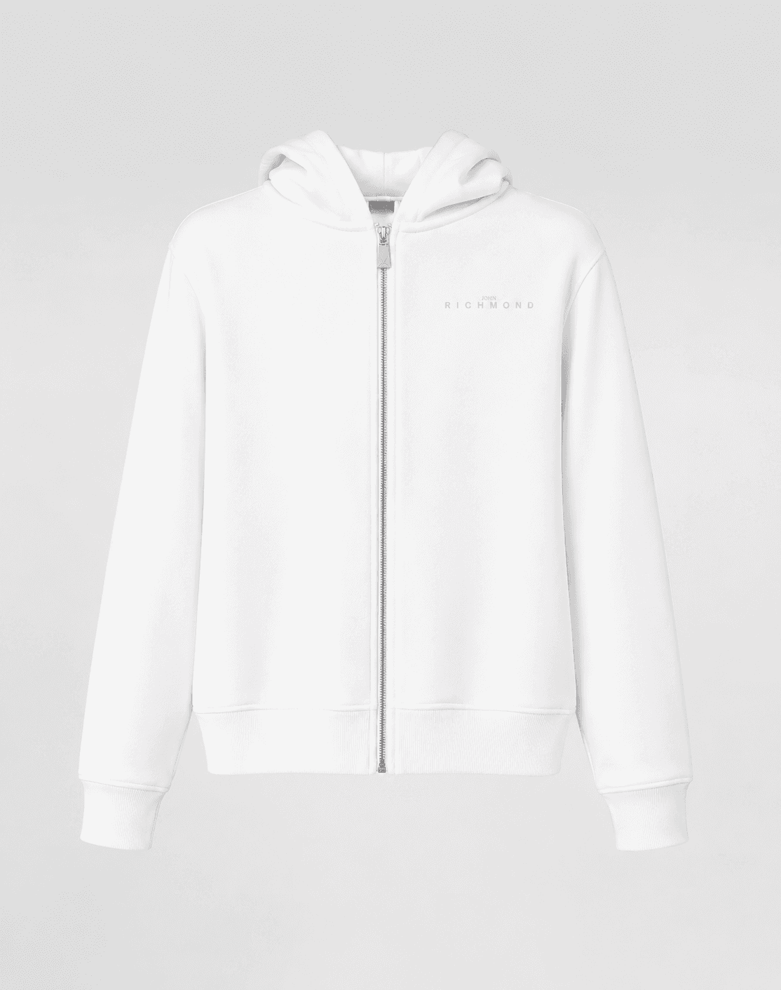John Richmond Junior Girls' Zip Hoodie and Trousers White Set Larisi  - 2