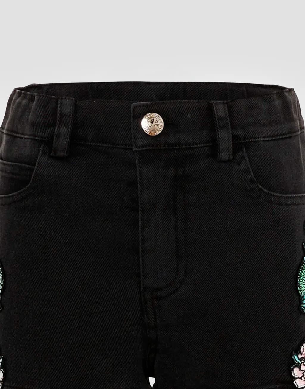 John Richmond Junior Girls' Floral-Embellished Shorts Shapuira - 3