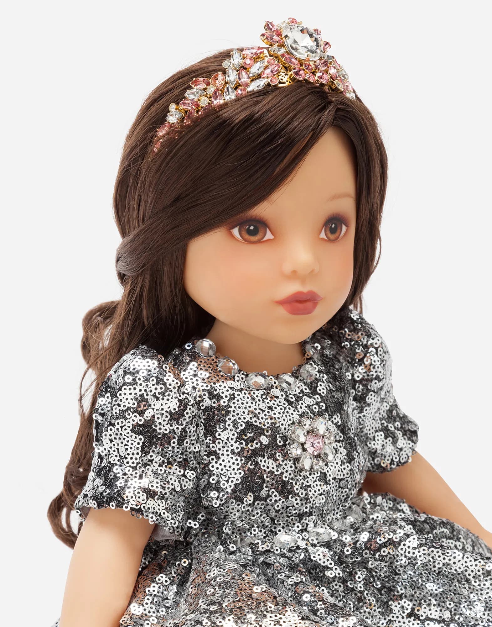 Dolce&Gabbana Kids Doll with Sequined Dress - 2