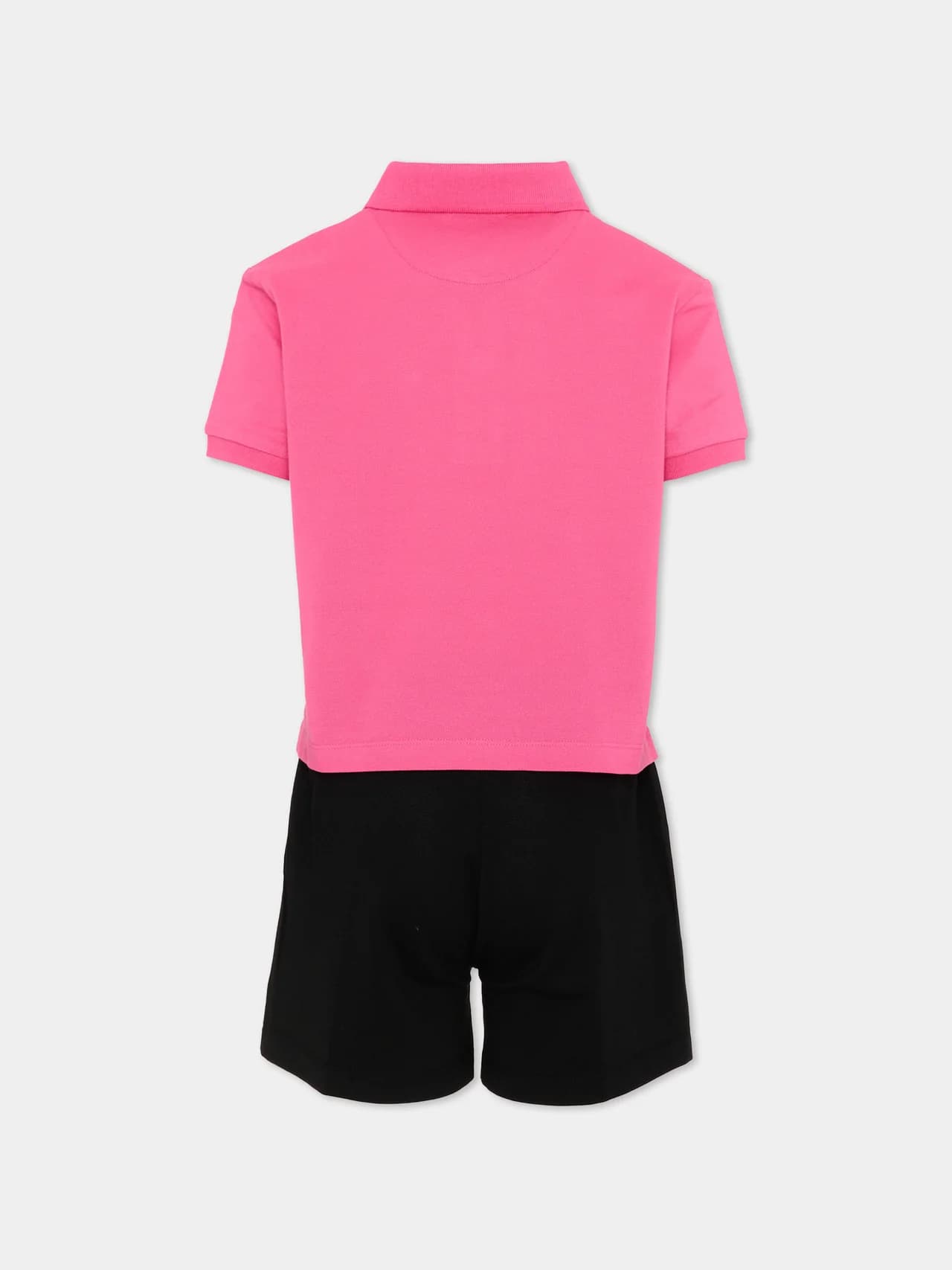 John Richmond Junior Girls Polo Shirt and Shorts Set Kartis - 2