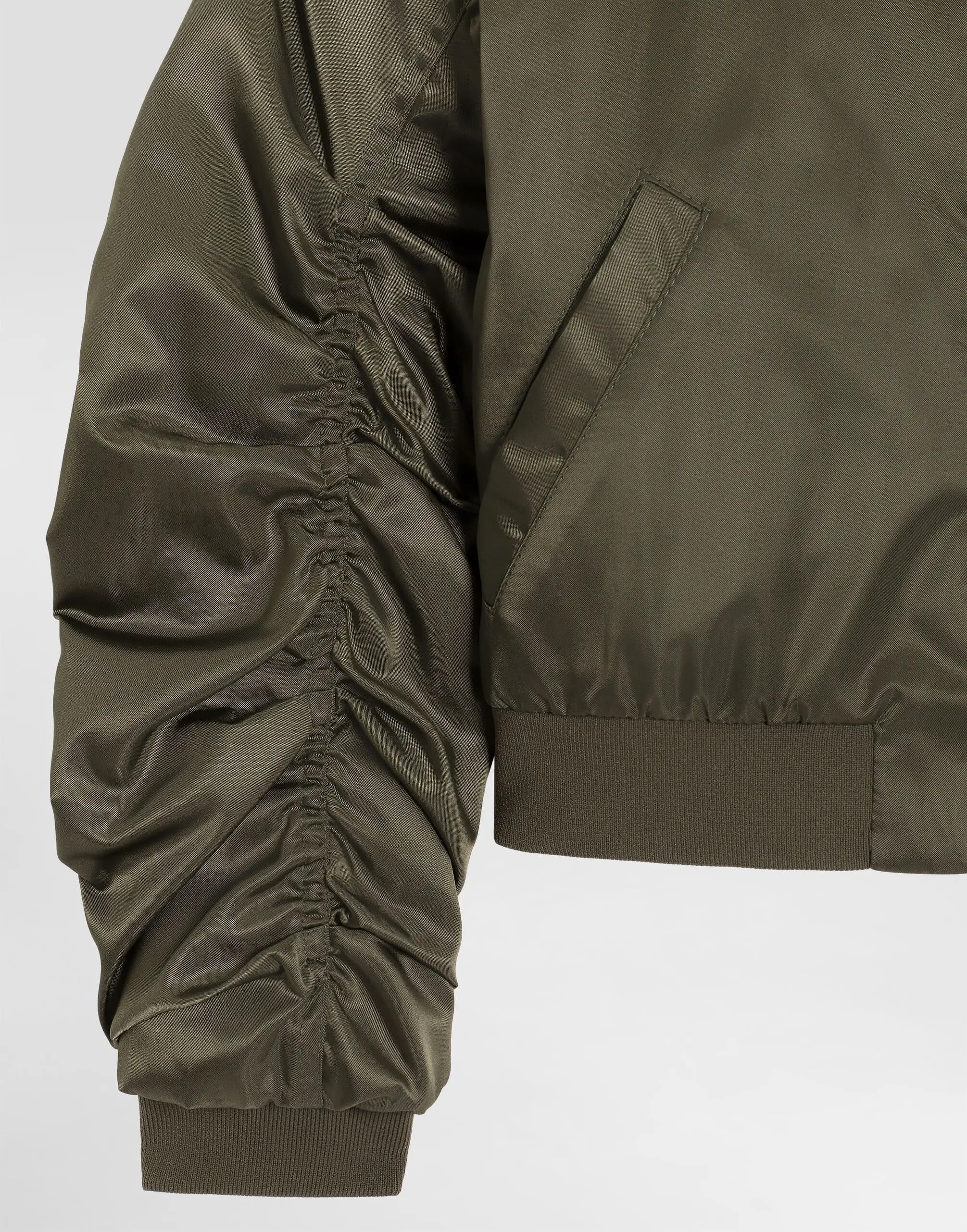 Dolce & Gabbana Kids Nylon Canvas Bomber Jacket - 4