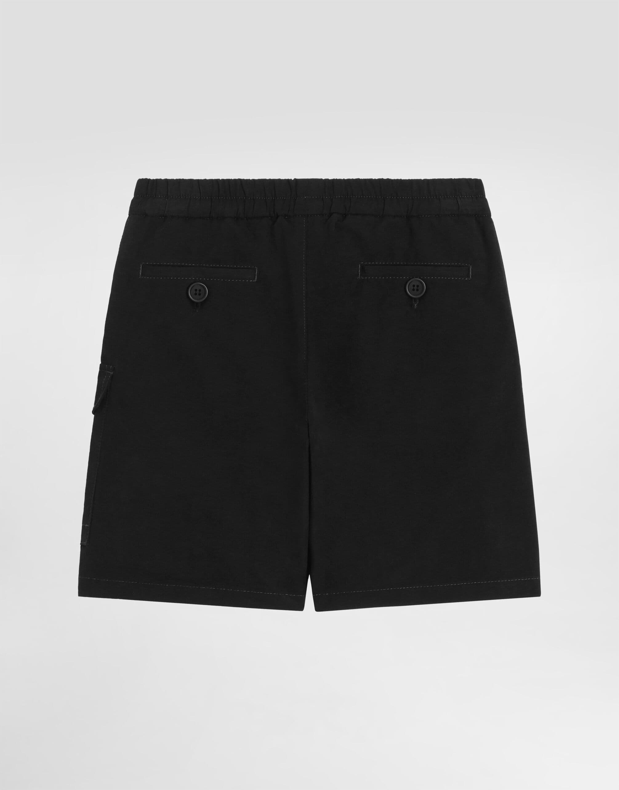 Dolce & Gabbana Kids Gabardine Black Bermuda Shorts - 2