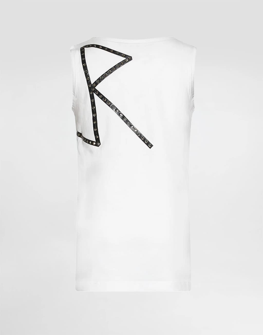 John Richmond Junior Girls' White Sleeveless Top Retam - 2