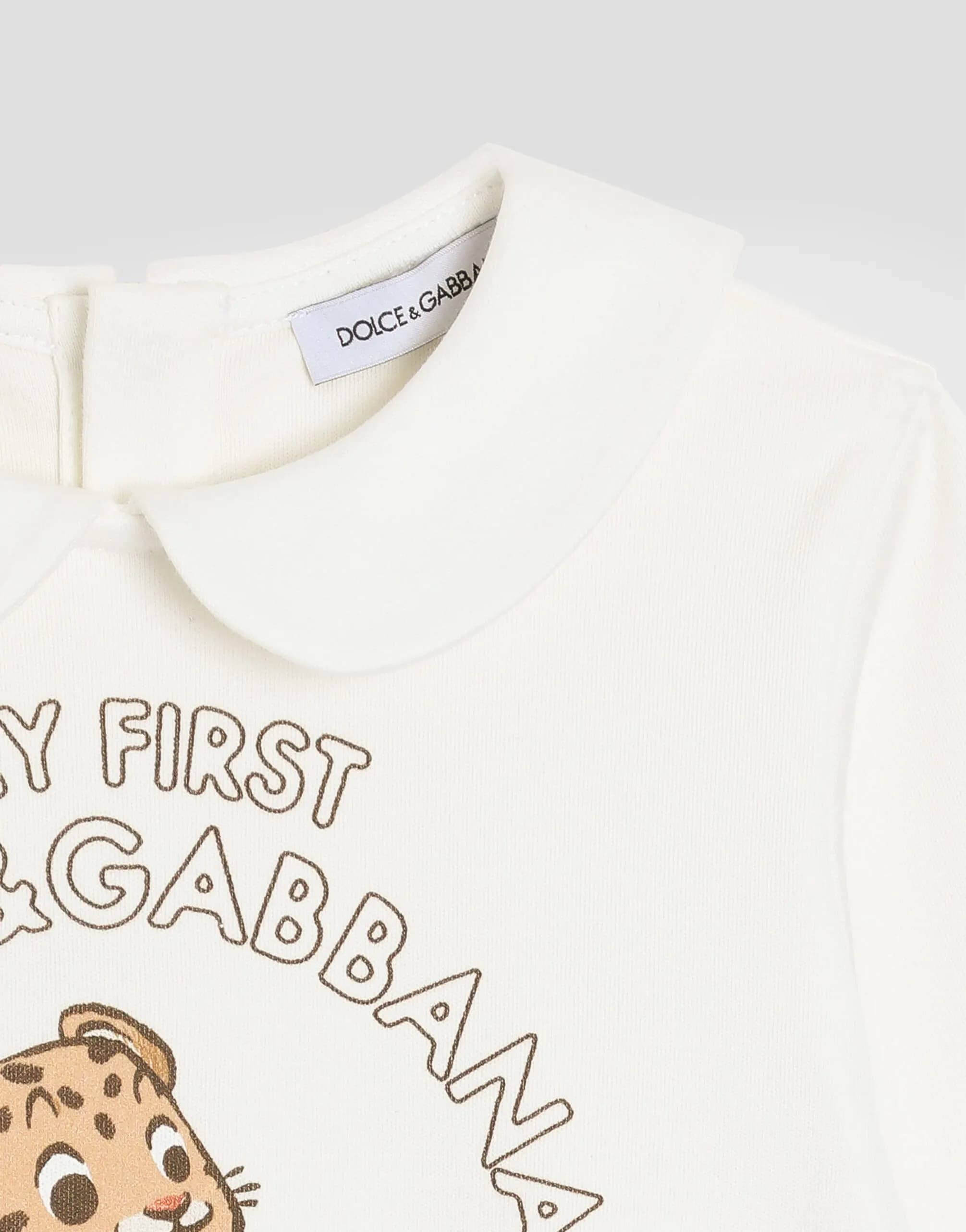 Dolce & Gabbana Kids 3-Piece Interlock Gift Set with Leopard and Boats Print - 4