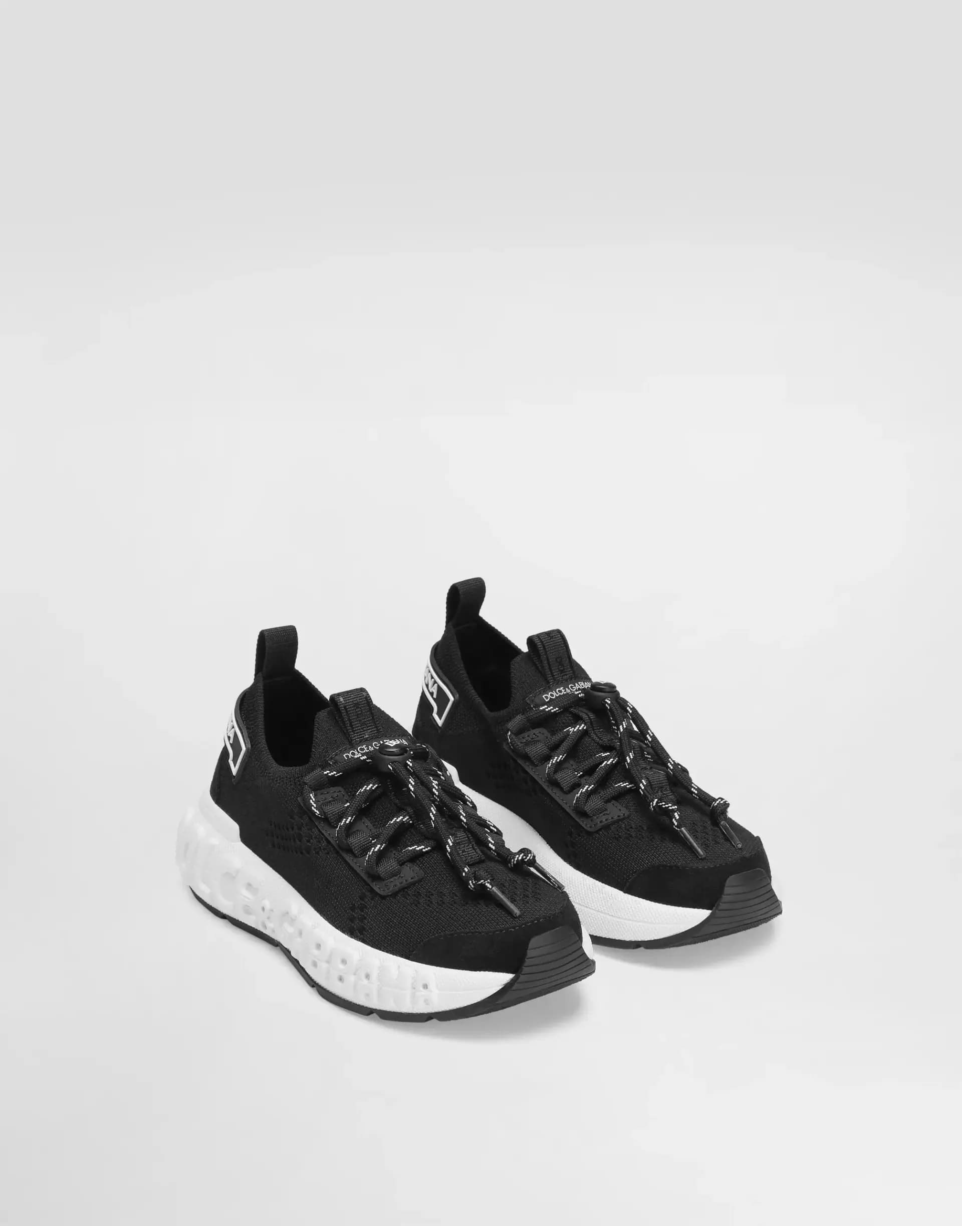 Dolce & Gabbana Kids Sneakers with a knit upper - 2