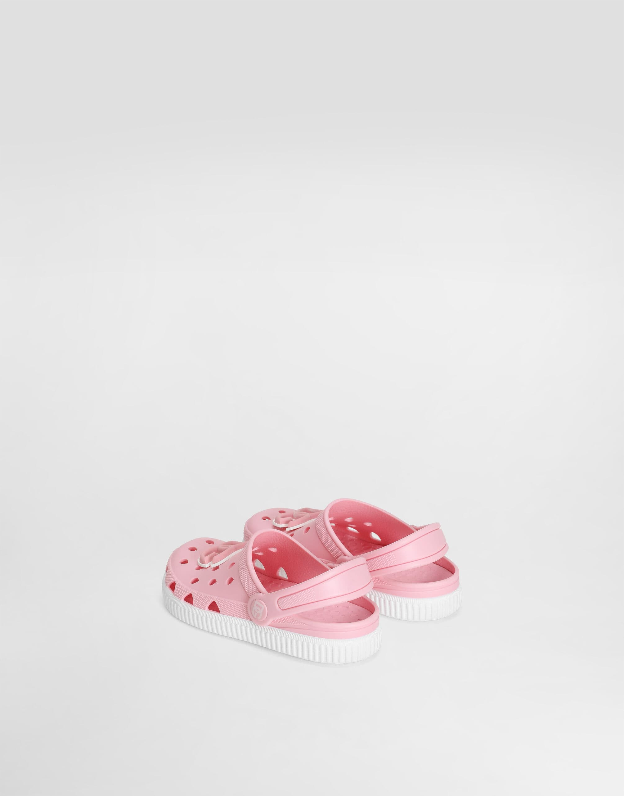 Dolce & Gabbana Kids Rubber Slip-Ons with DG Logo - 4