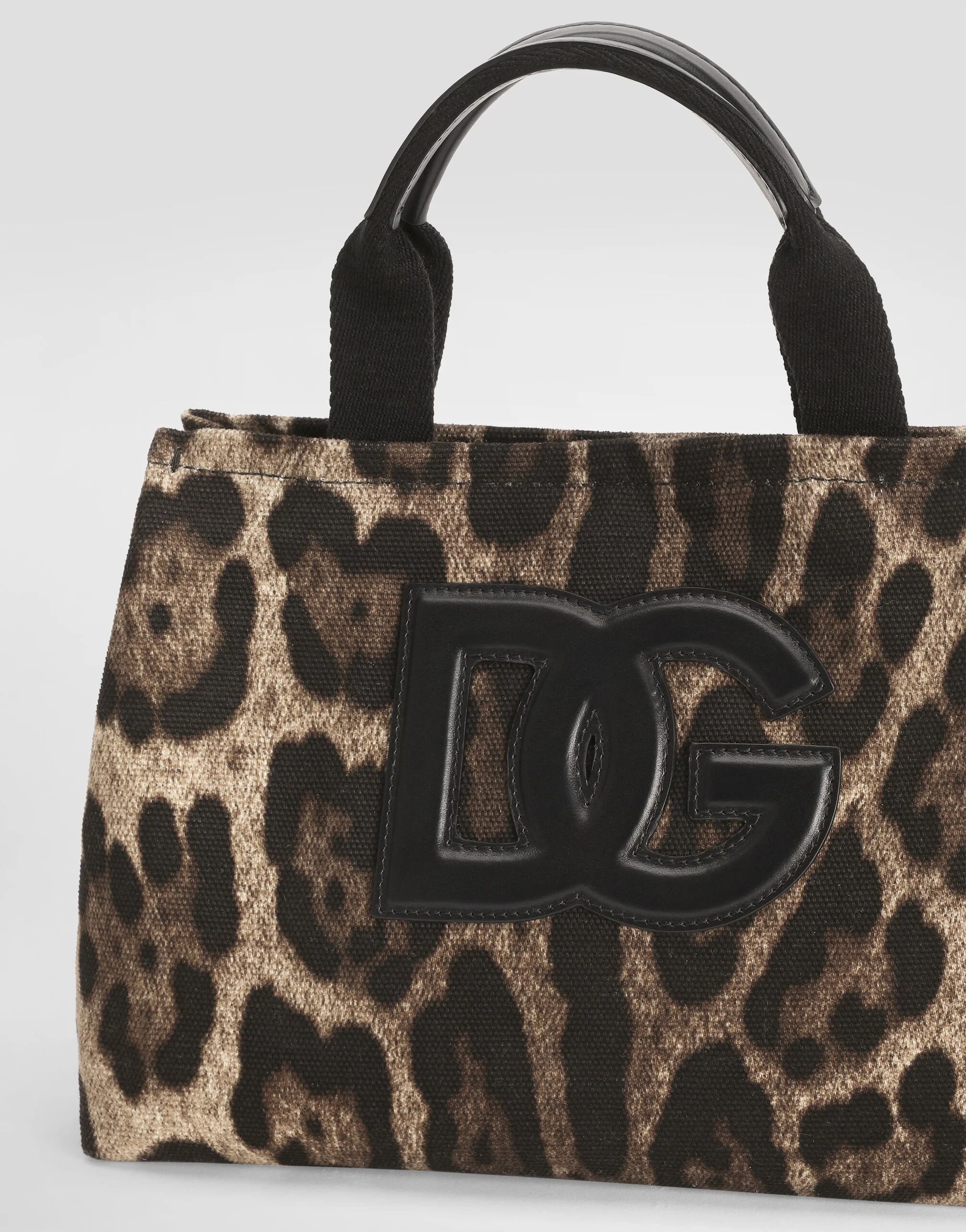 Dolce & Gabbana Kids Leo-Print Canvas Tote Bag - 3