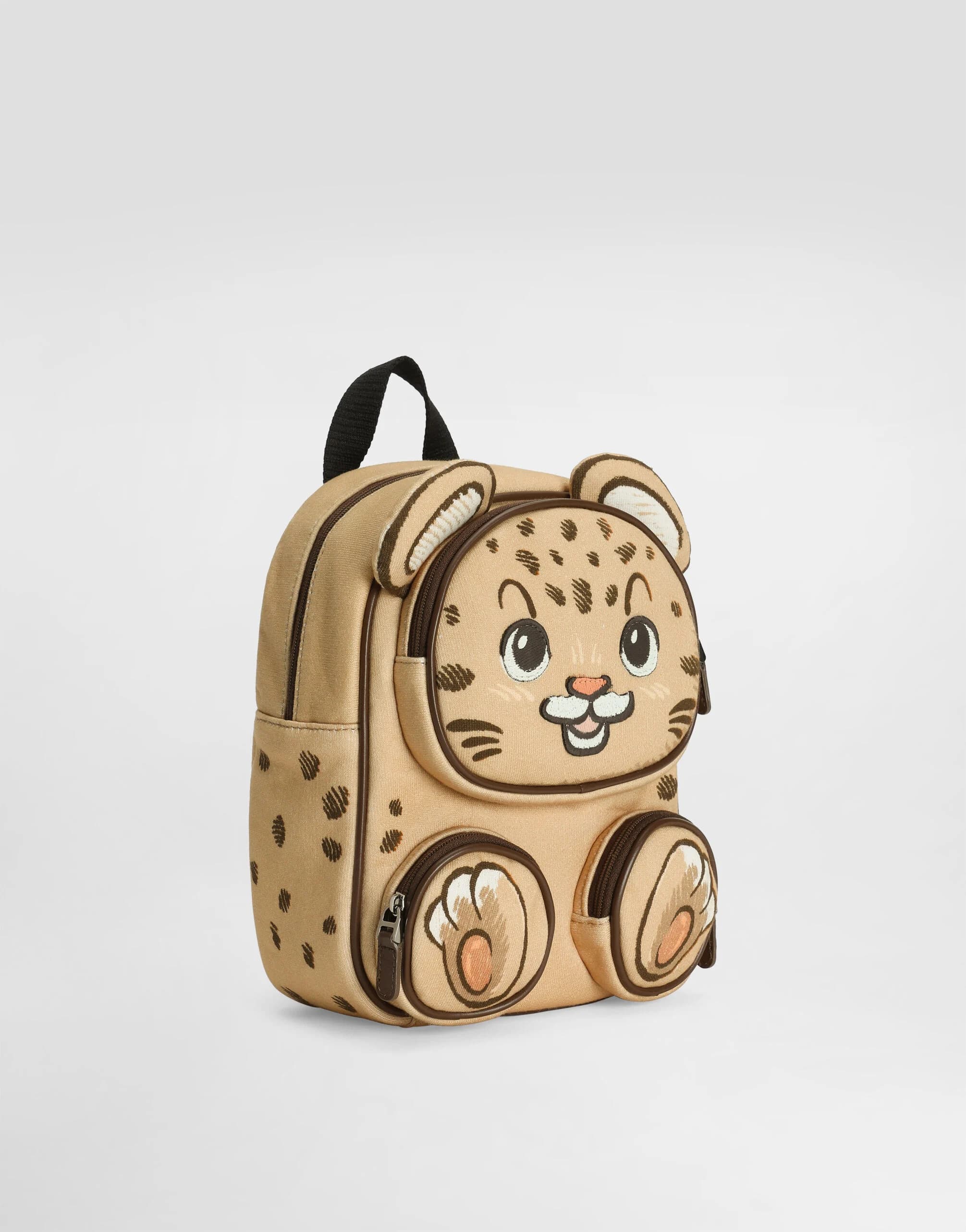 Dolce & Gabbana Kids Backpack with Teddy Leo Print and 3D Details - 2