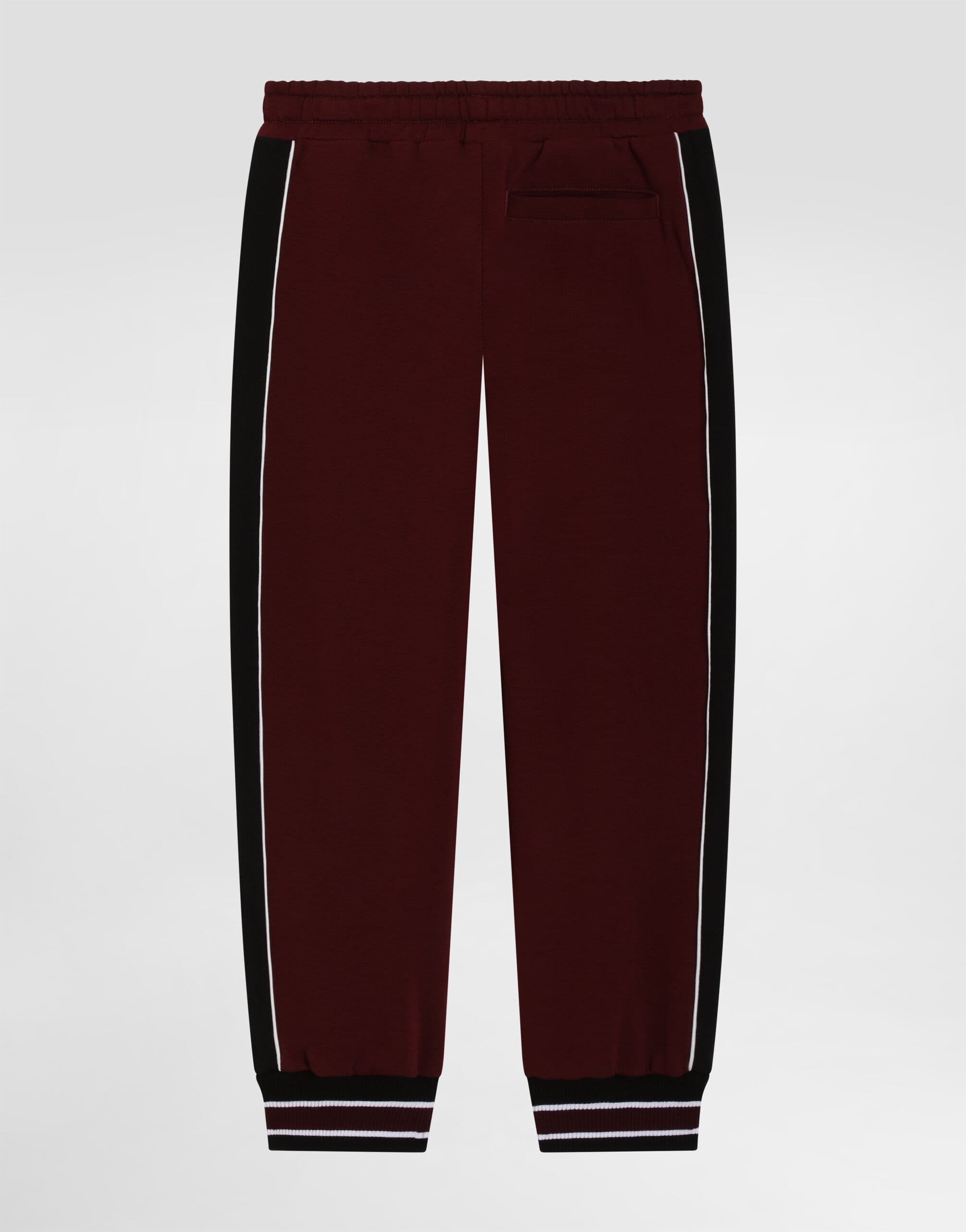 Dolce & Gabbana Kids Cotton Sweatpants with Ribbed Cuffs - 2