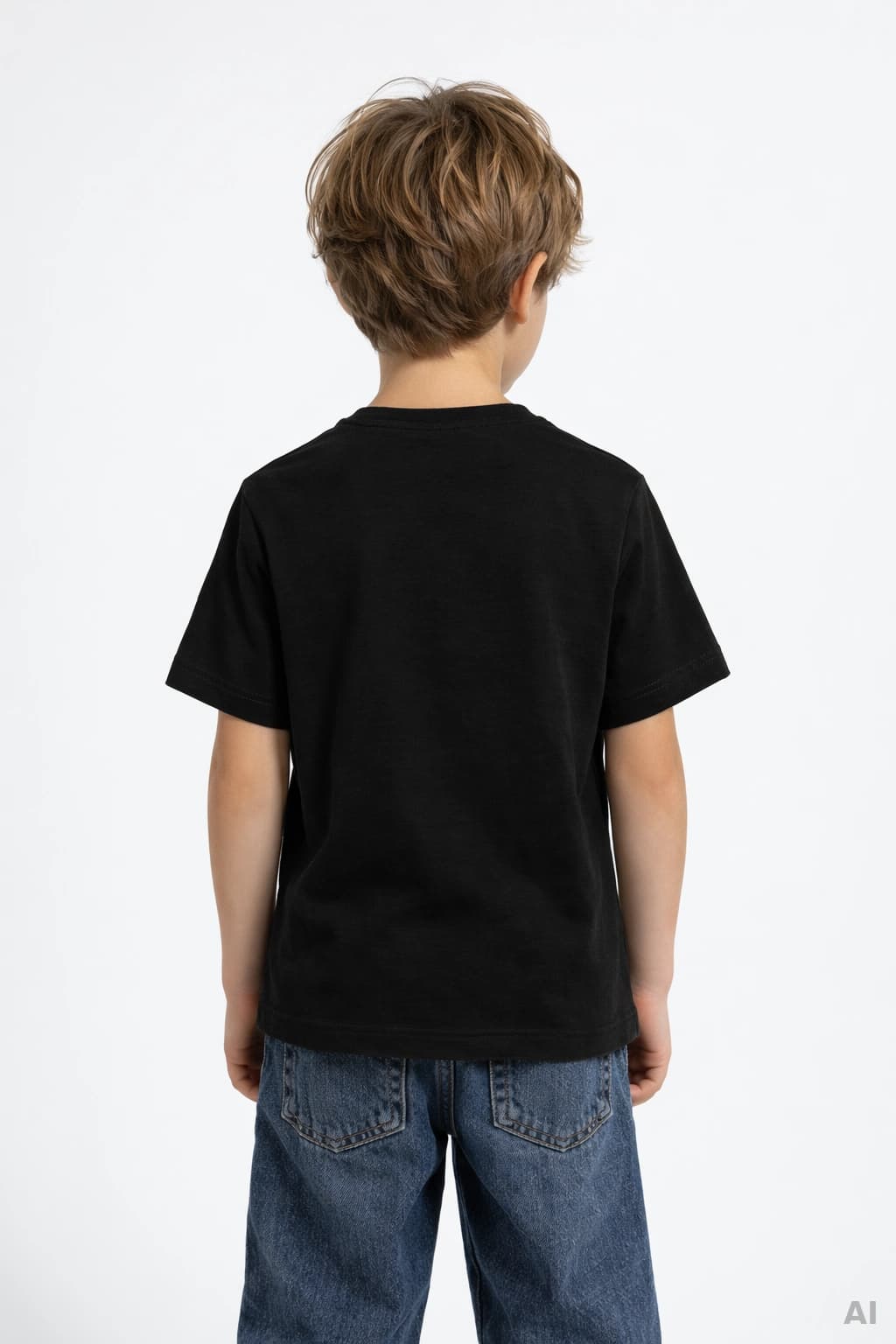 The Dolce & Gabbana Kids Cotton T-Shirt with Metal Logo Plate - 3
