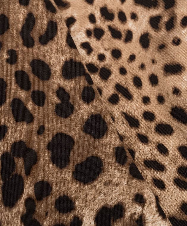 Dolce & Gabbana Kids Leopard-Pattern Skirt - 3