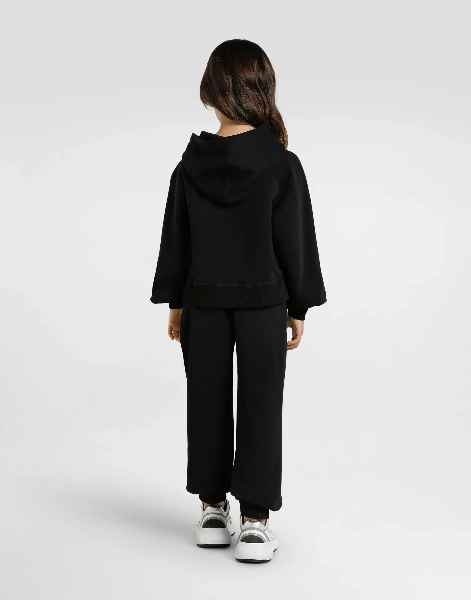 Dolce & Gabbana Oversize sweatpants with DG logo and rhinestones - 4