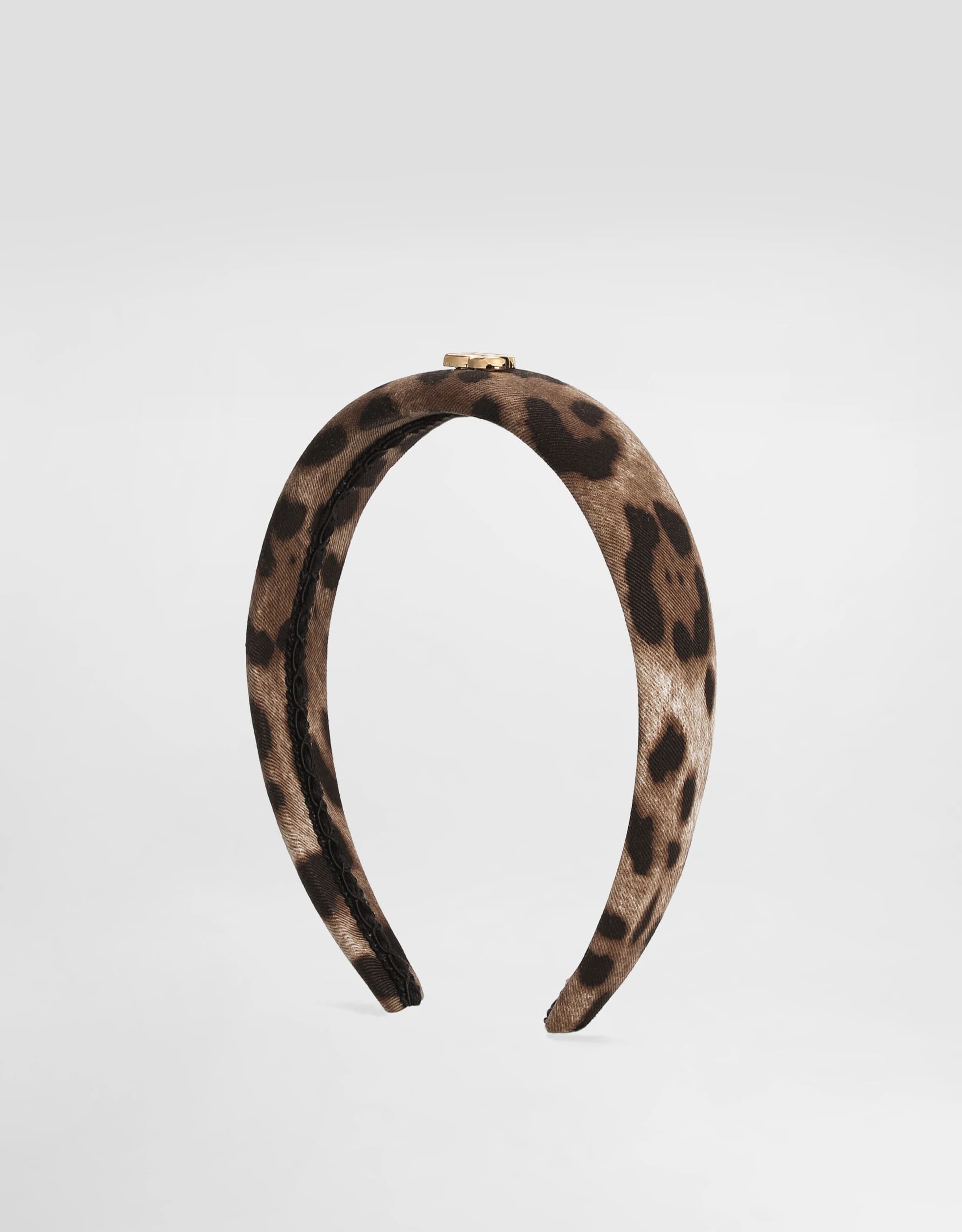 Dolce & Gabbana Kids Leopard-Print Headband - 4