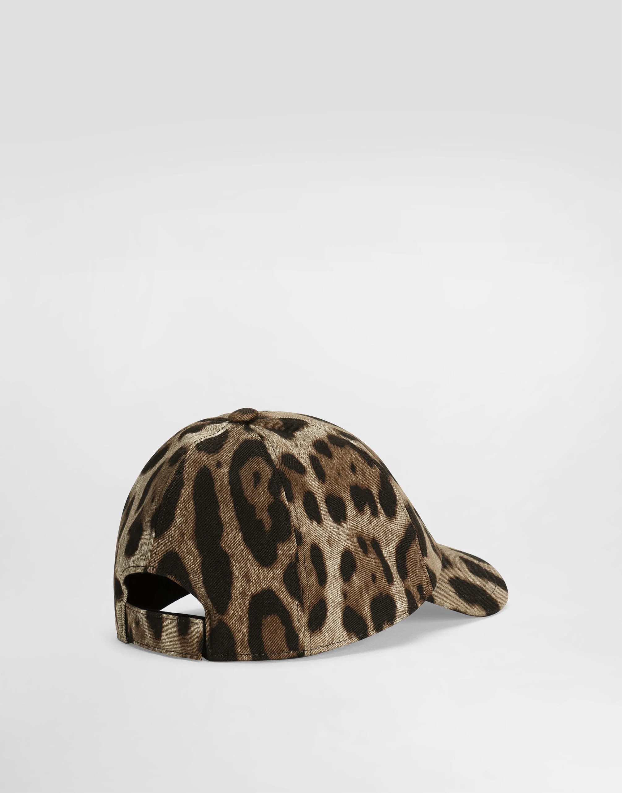 Dolce & Gabbana Kids Leopard-Print Cotton Baseball Hat