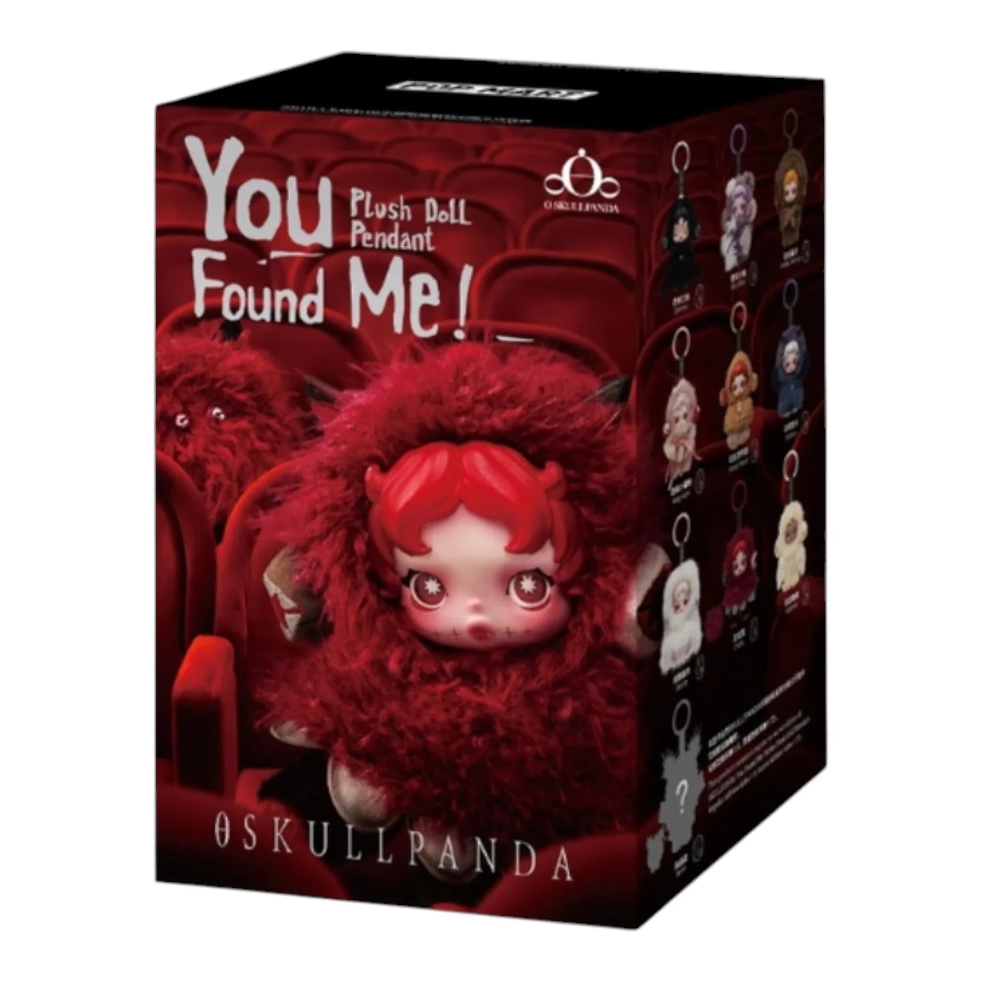 POP MART SKULLPANDA You Found Me Series Plush Doll Pendant – Blind Box Keychain