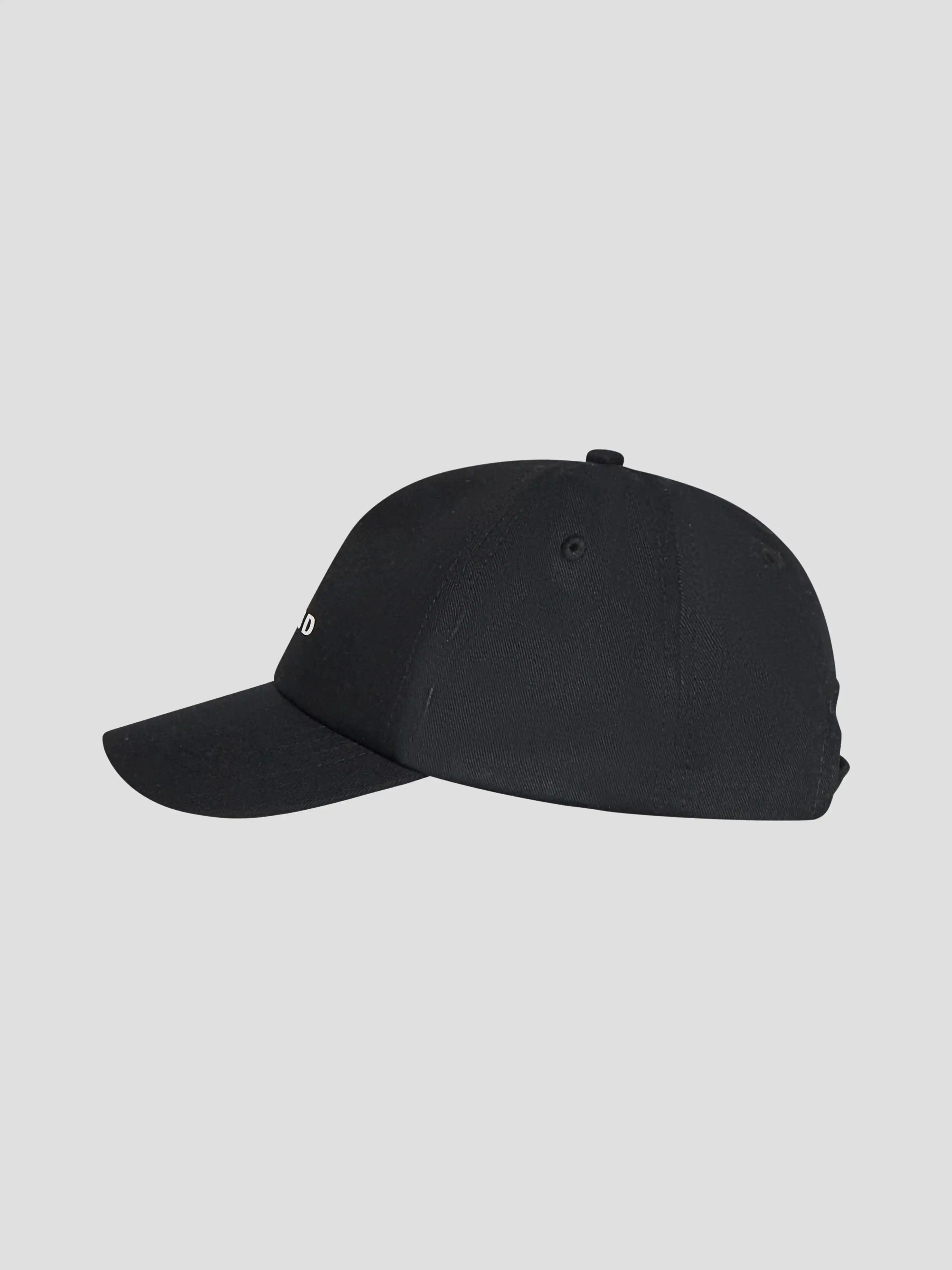 John Richmond Junior Black Baseball Cap THALIO with JOHN RICHMOND Logo