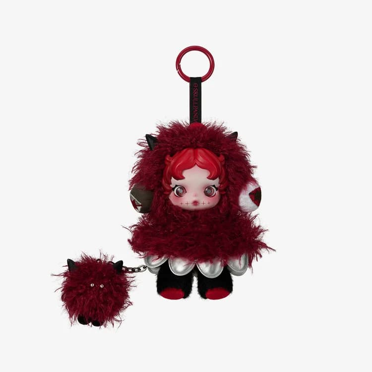 POP MART SKULLPANDA You Found Me Series Plush Doll Pendant – Blind Box Keychain