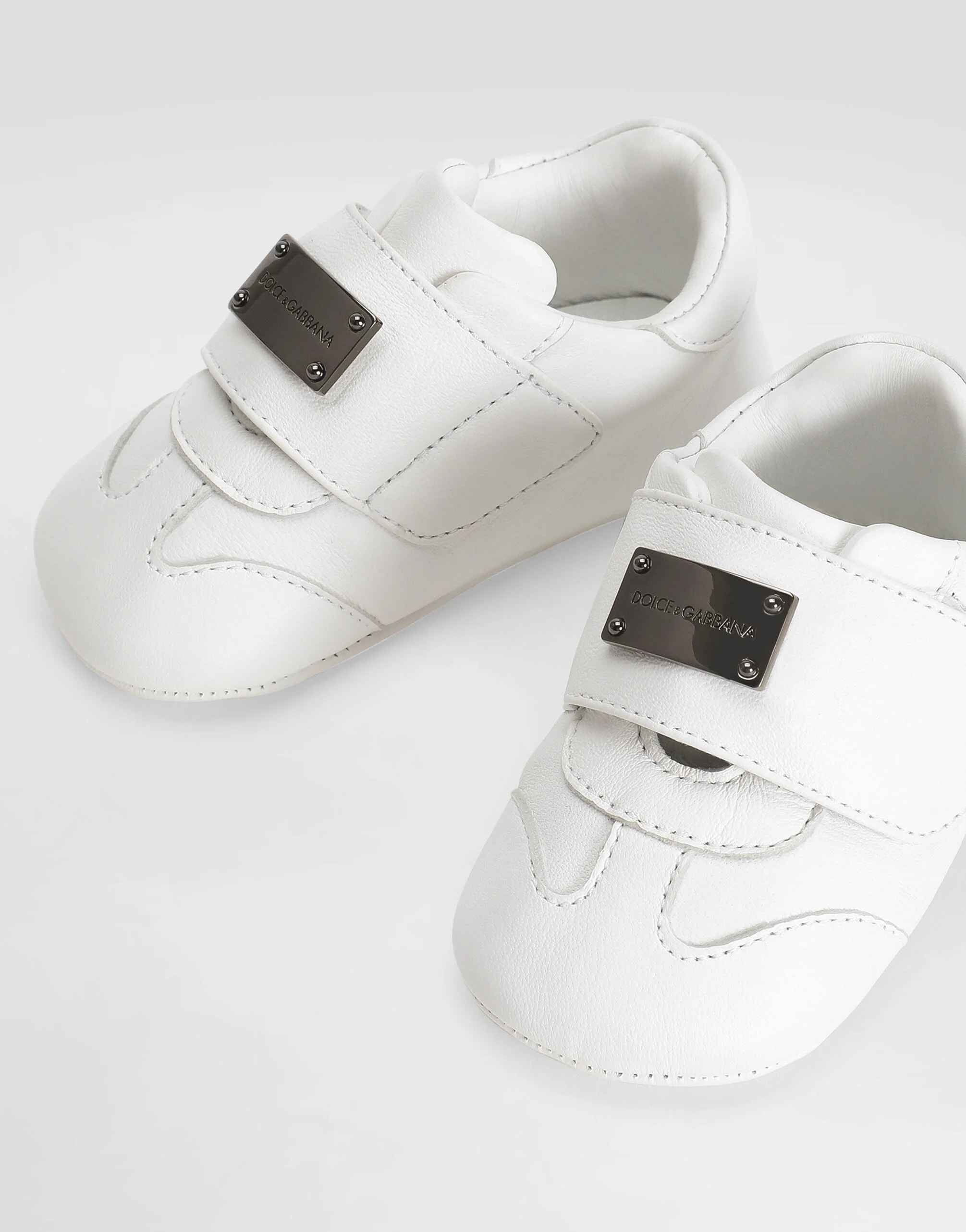 Dolce & Gabbana Kids Nappa Leather Sneakers