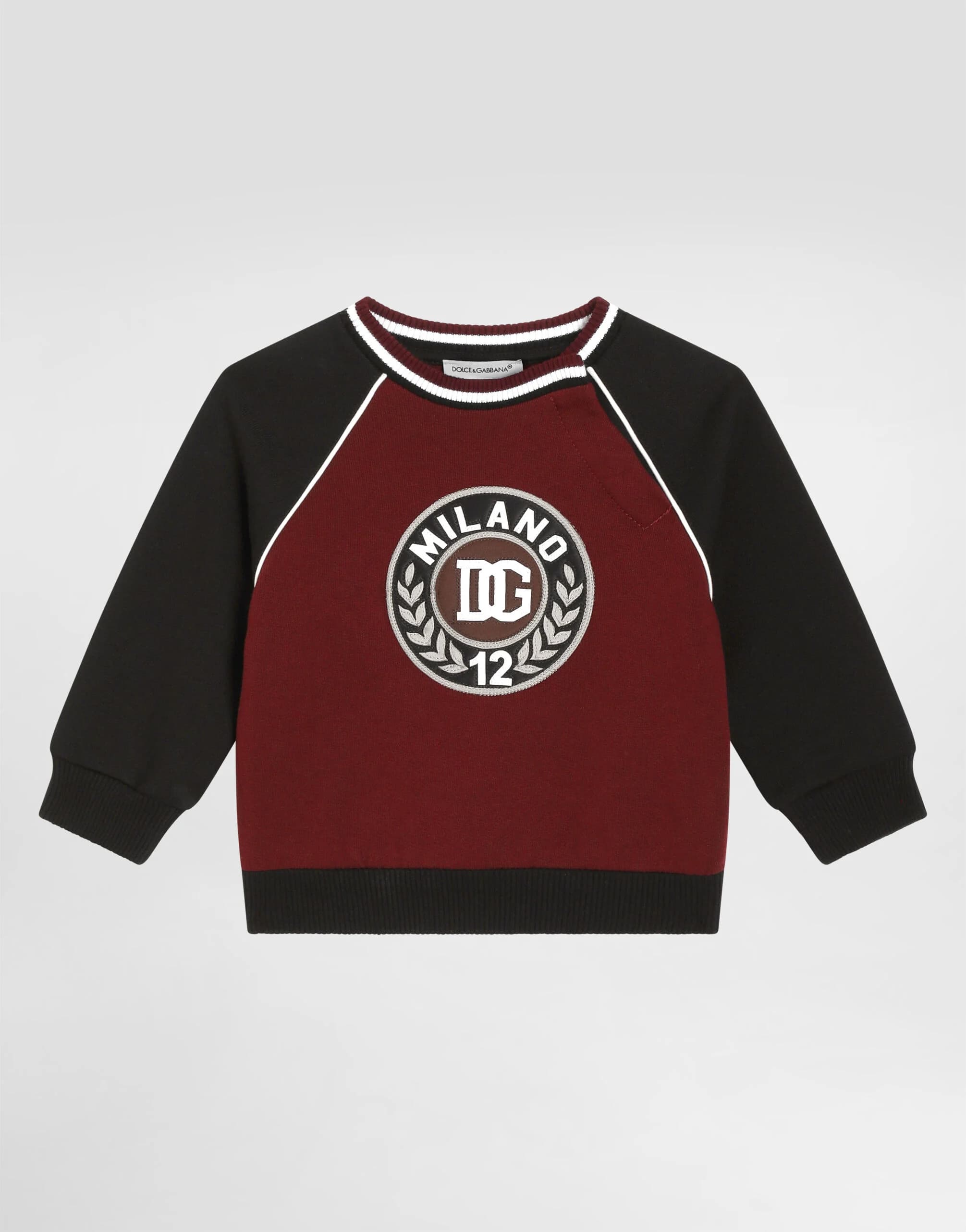 Dolce & Gabbana Kids Sweatshirt with Embroidery