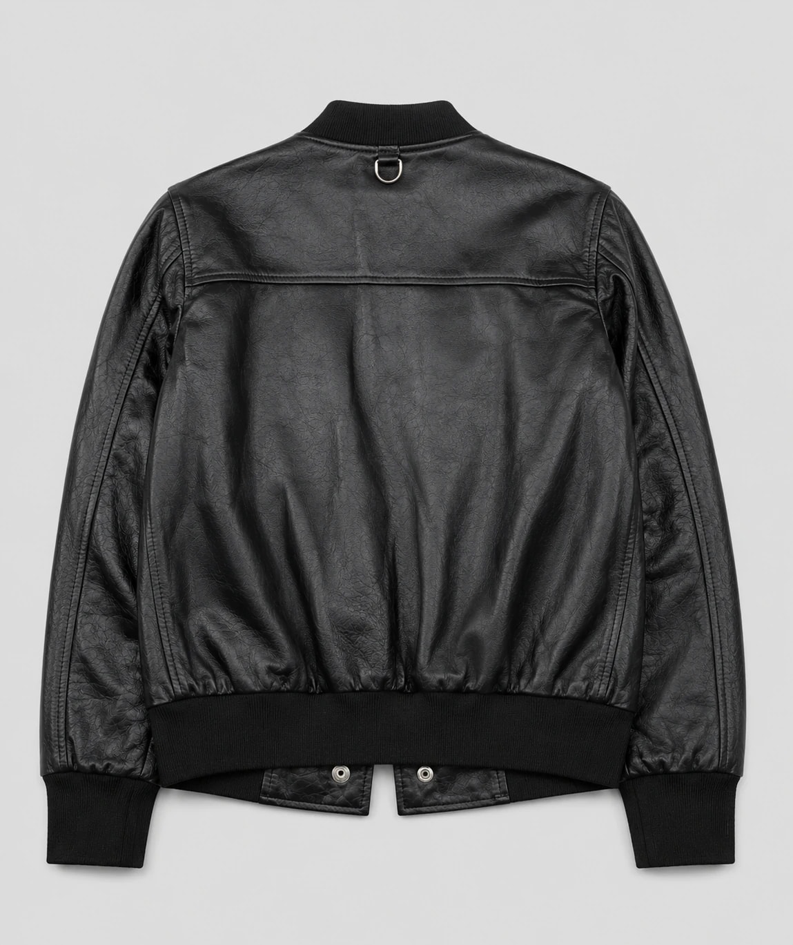 John Richmond Junior Black Leather Biker Jacket Bhura