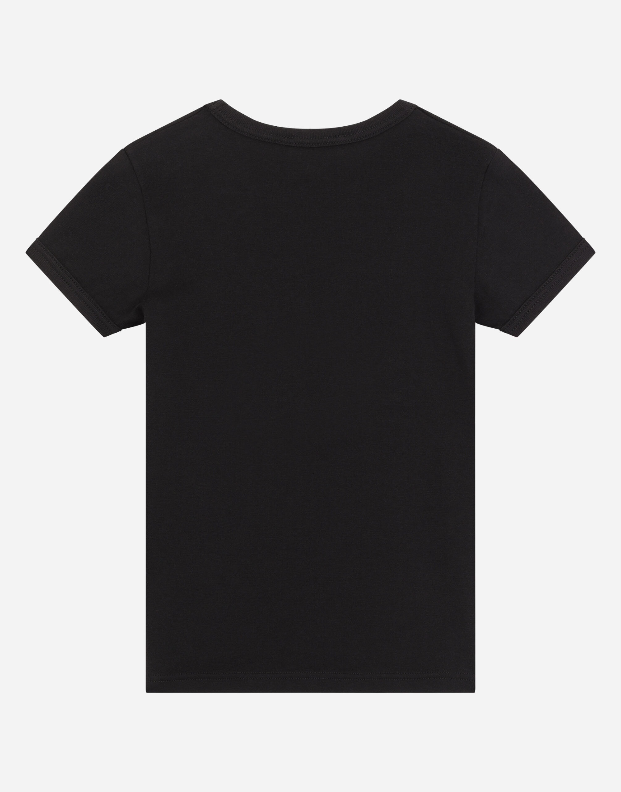 Dolce & Gabbana Kids 2-Pack T-Shirts with Logo Collar