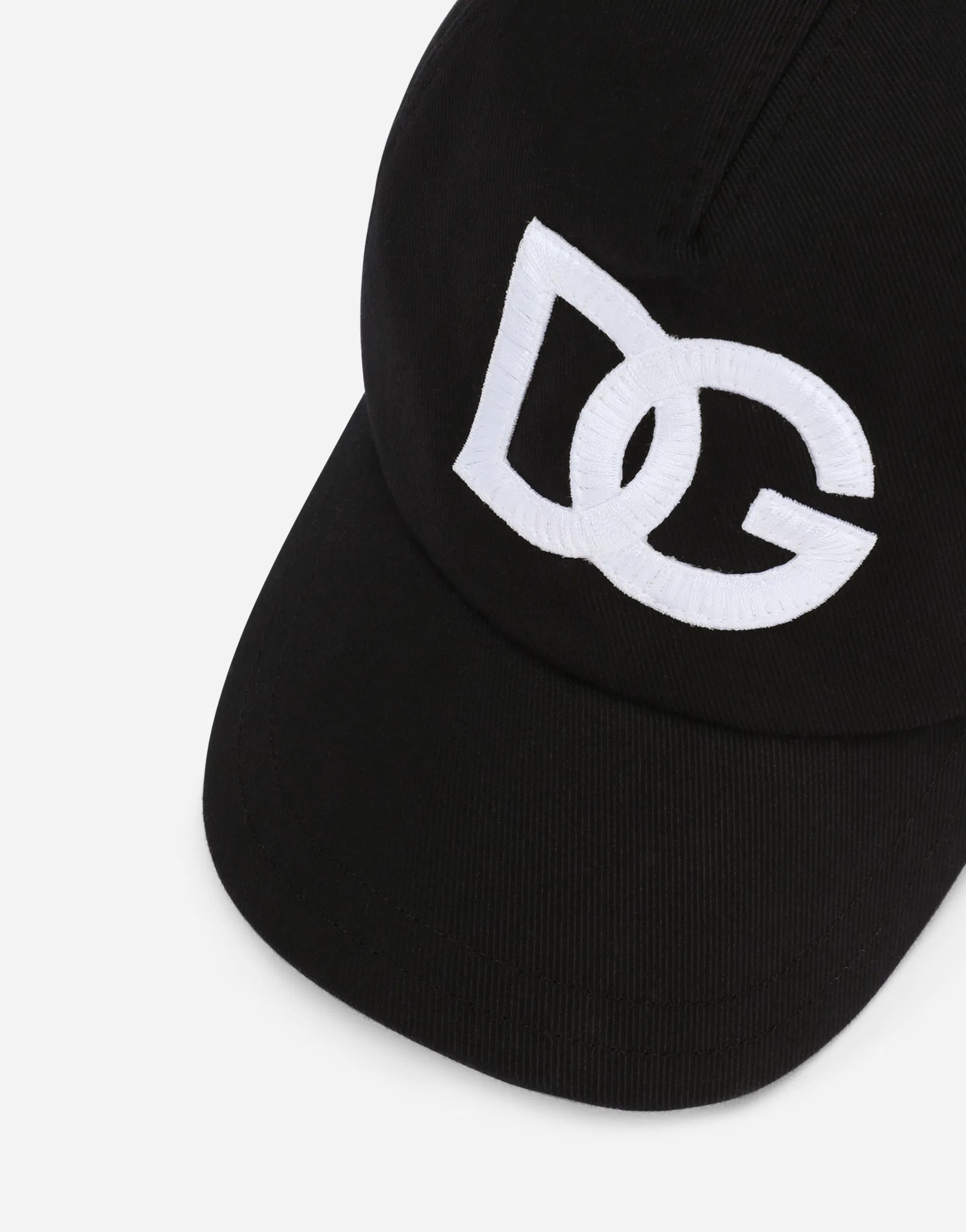 Dolce & Gabbana Kids' Baseball Cap with DG Logo Embroidery